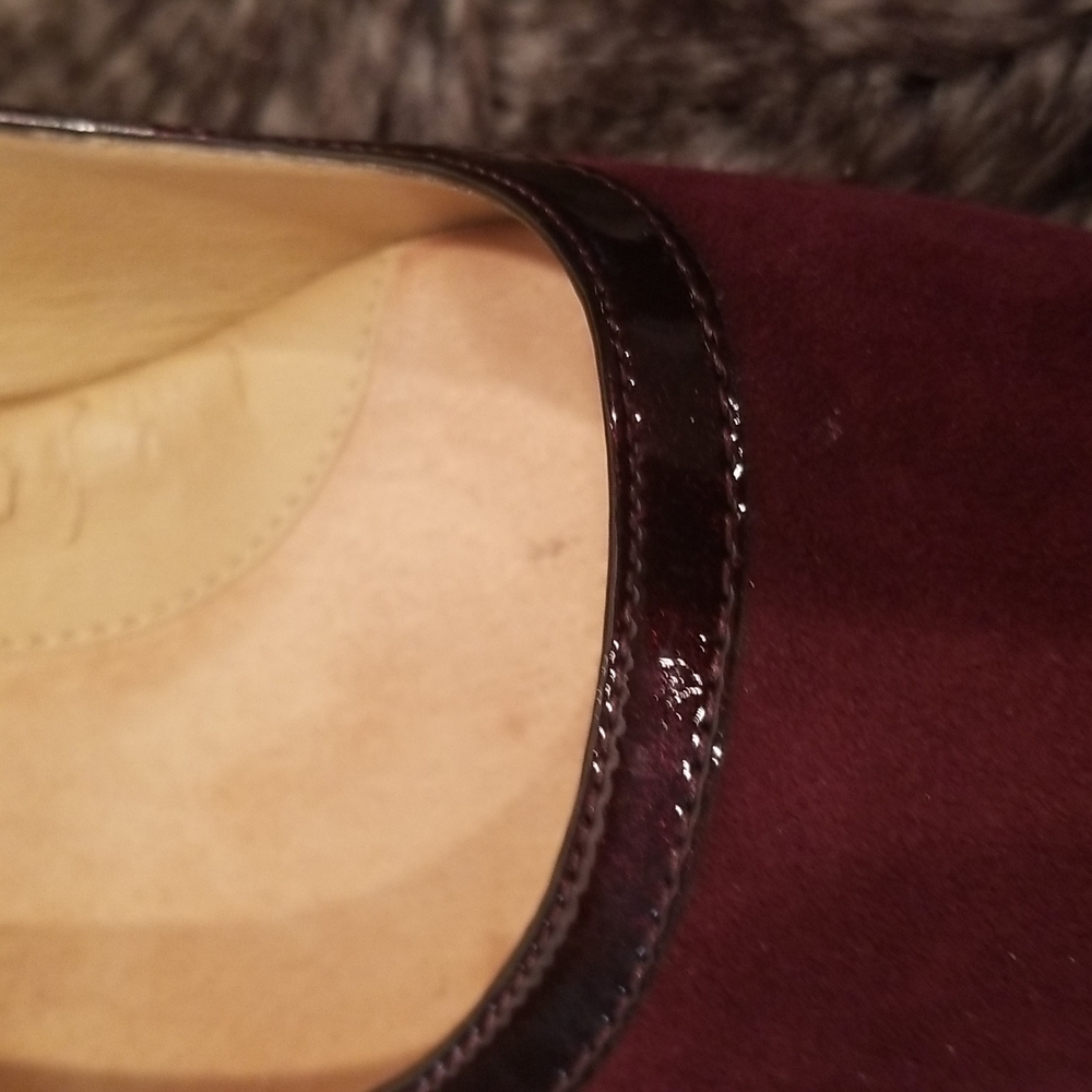 Women's heels by Bass size 9.5 M Aubergine - Picture 5 of 5